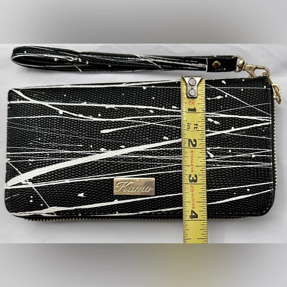 Zip Around Wallet Clutch Wristlet